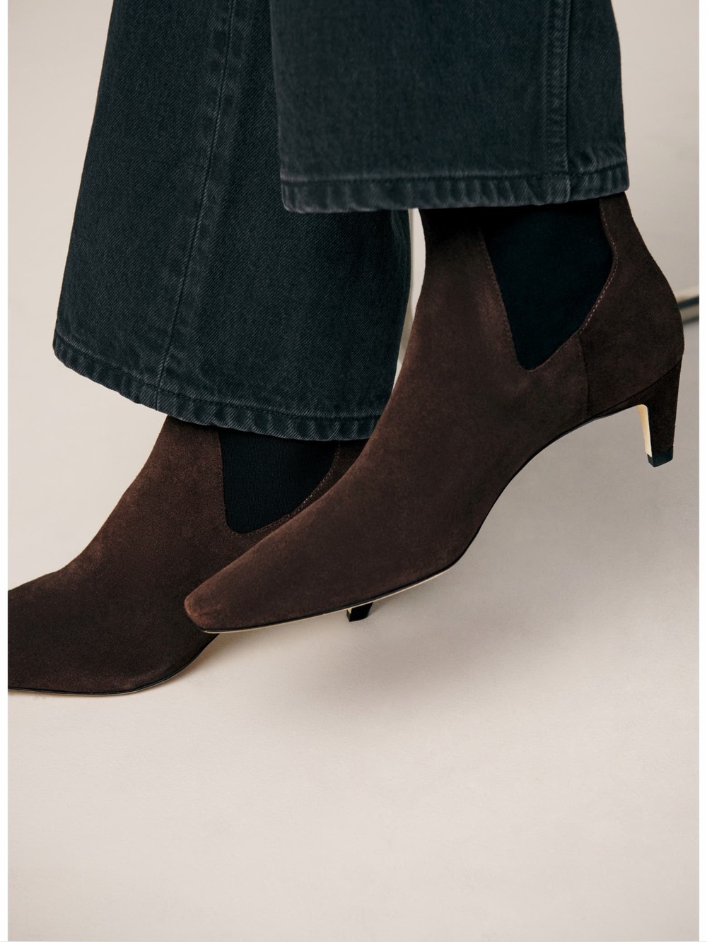 Reformation Roberta Kitten Heel Chelsea Boot